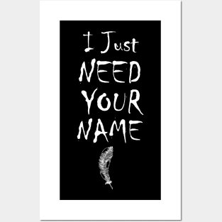 I just need your name / manga lover Posters and Art